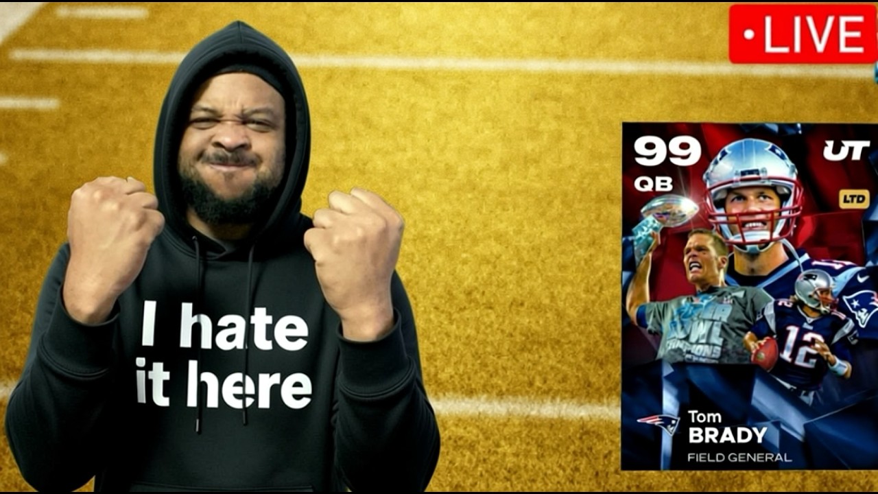 LTD Tom Brady Is FINALLY Here....It's About To Get Sweaty