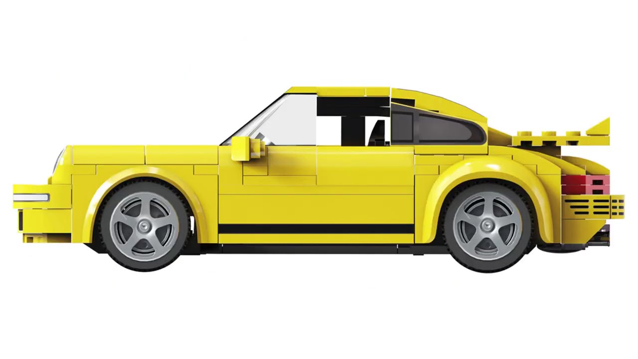UNBOXING & BUILDING OF RC CADA C51079W RUF CTR 2017 Yellowbird 222pc 1:20 Brick