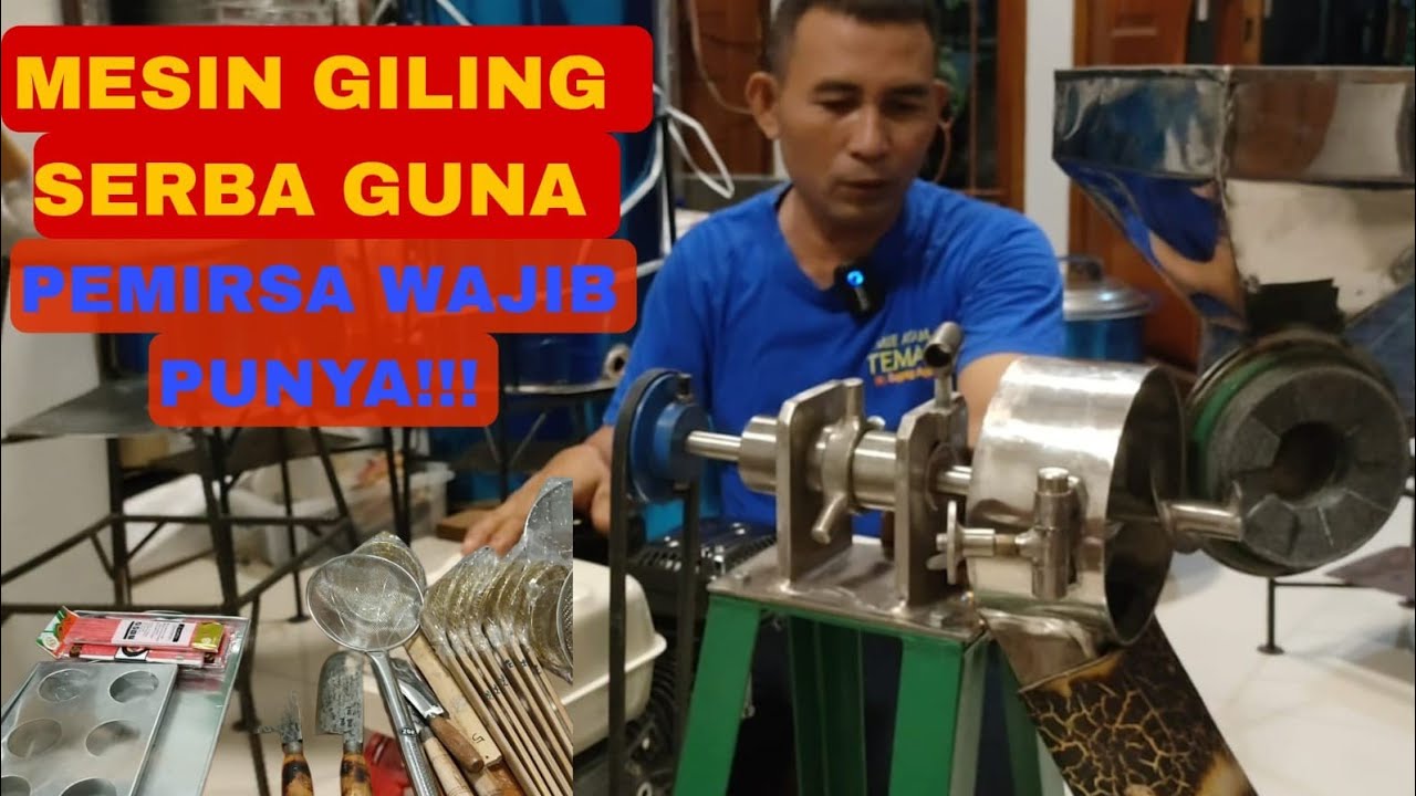 MESIN GILING BUMBU SERBA GUNA  PEMIRSA WAJIB PUNYA