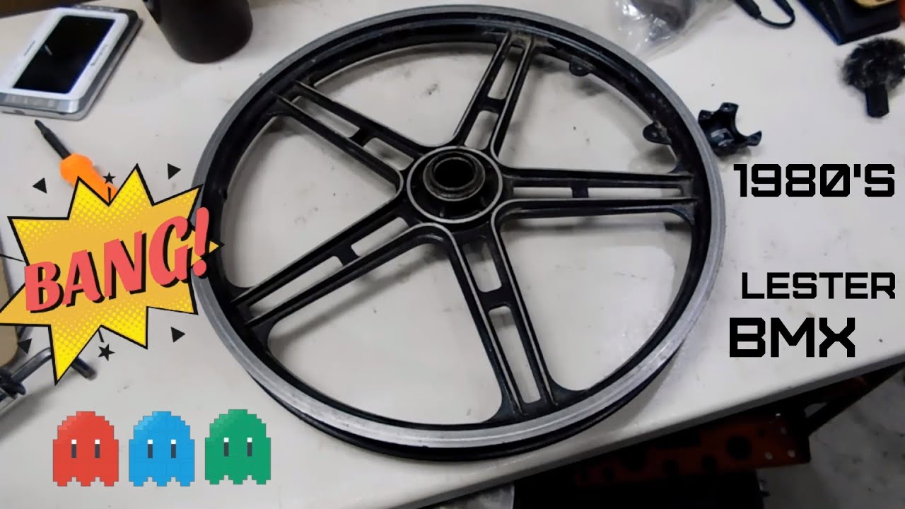 Fixing Old School Lester BMX Mag wheels after 15 years!