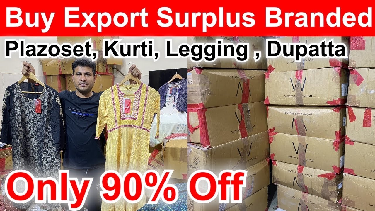 Buy Export surplus Branded Plazoset, Kurti, Legging , Dupatta Start At ₹135