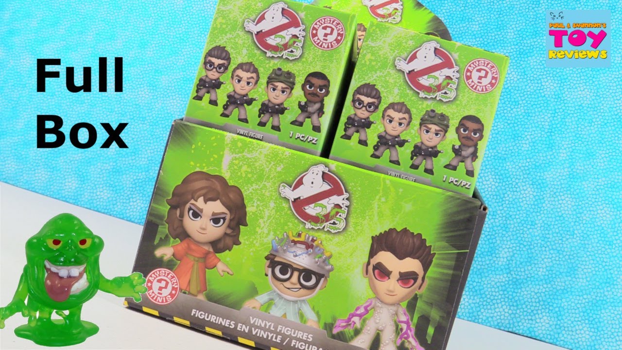 Ghostbusters 35 Year Anniversary Funko Mystery Minis Blind Box Figures Opening | PSToyReviews