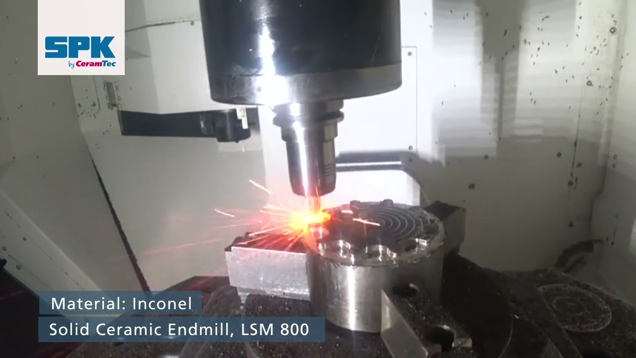 Inconel milling with ceramic endmill
