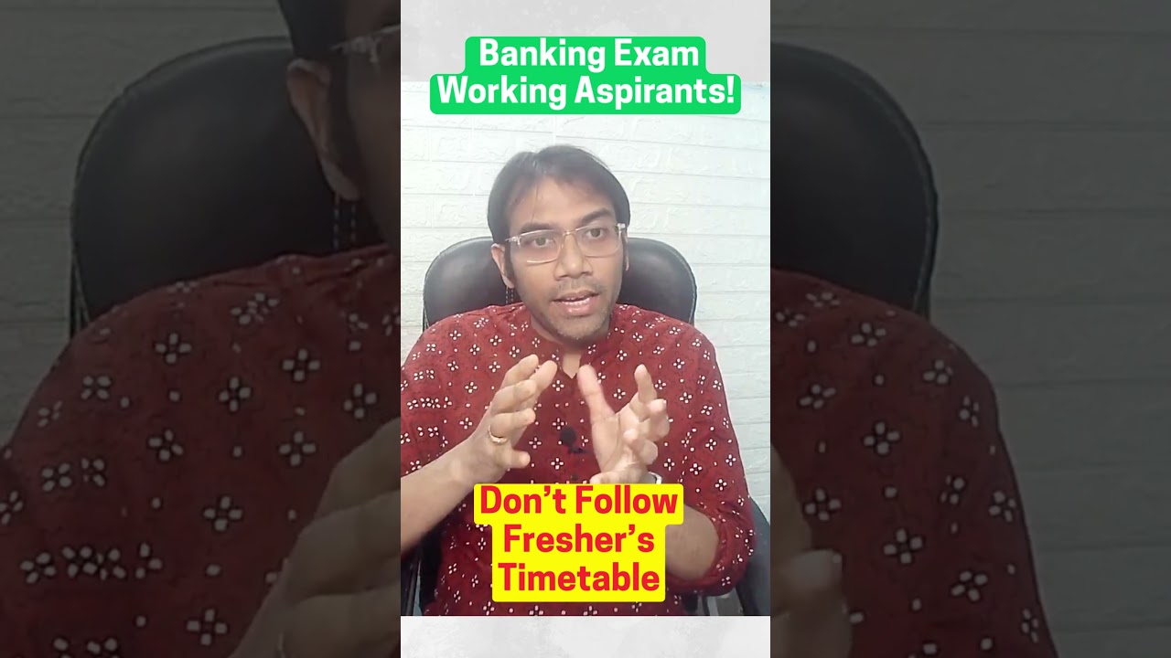 Working vs Non-Working Aspirants: Study Plan Should NOT Be Same❌
