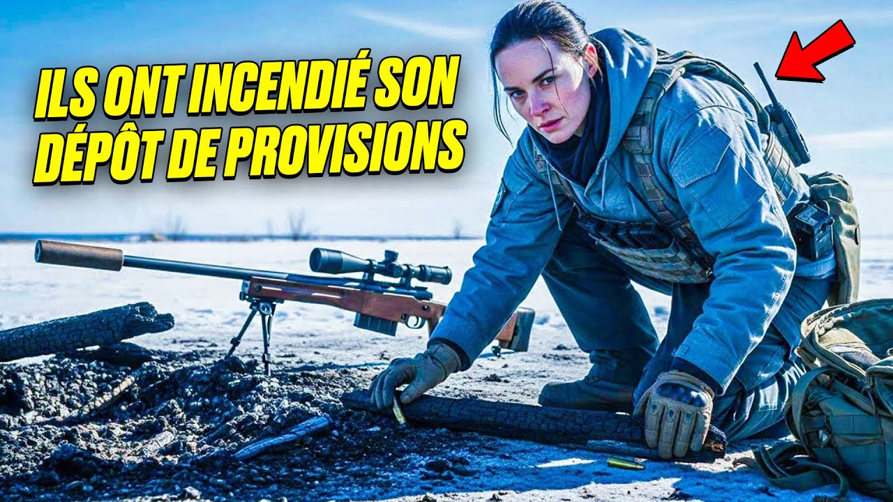 Ils ont brûlé son abri — elle les a attendus à l’aube et a tiré un coup parfait