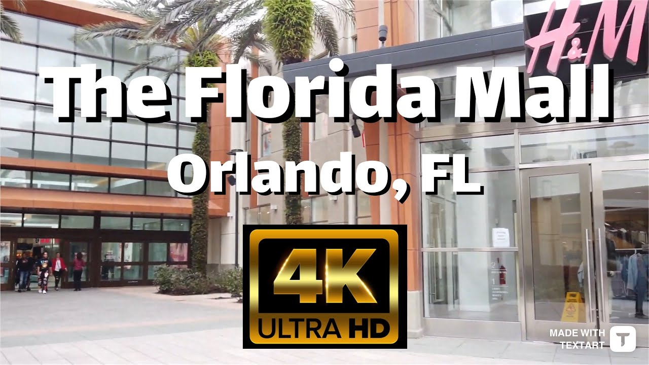 【4K】The Florida Mall - Orlando Florida - Walking Tour - March 2022