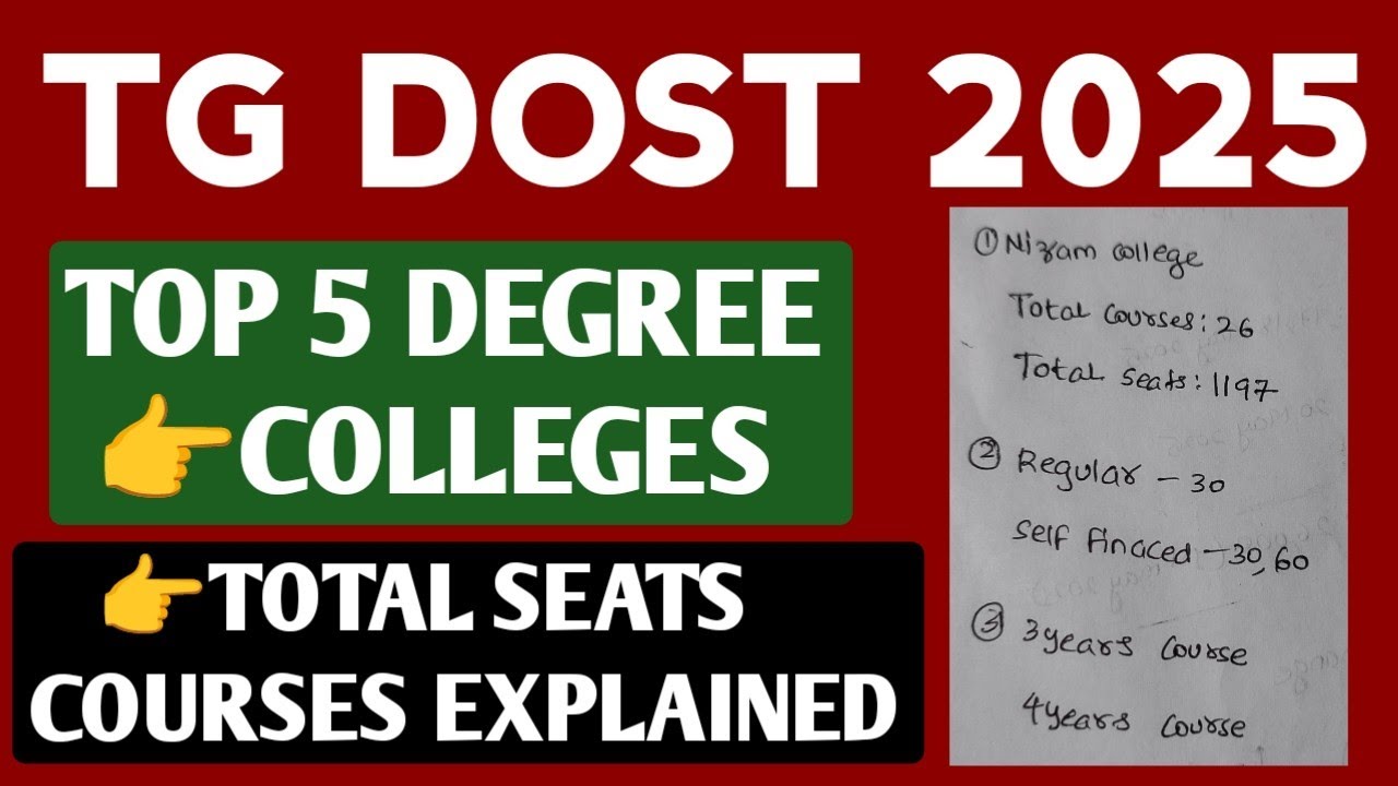 Top 10 Government Degree Colleges in Hyderabad@StudentUpdates247