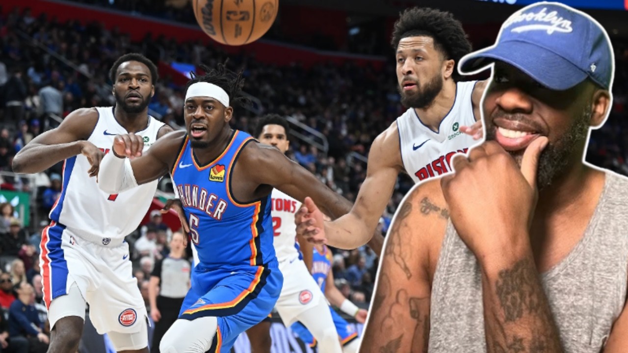 WHAT GMAC CASH SAYS?! Thunder vs Pistons Game Highlights 2/25 (REACTION)
