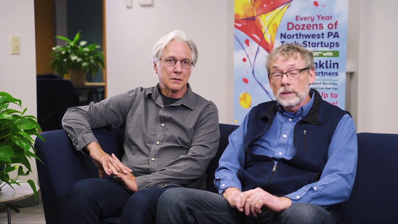 Tom Ferraro & Ed Grout on the Art + Tech + Entrepreneur Installation