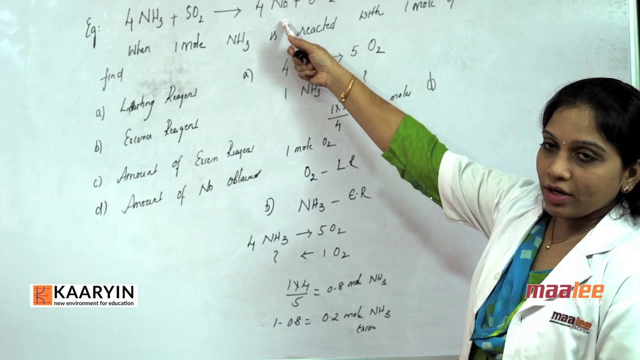NEET CHEMISTRY - LIMITING REAGENT BY NEETLIVE.COM
