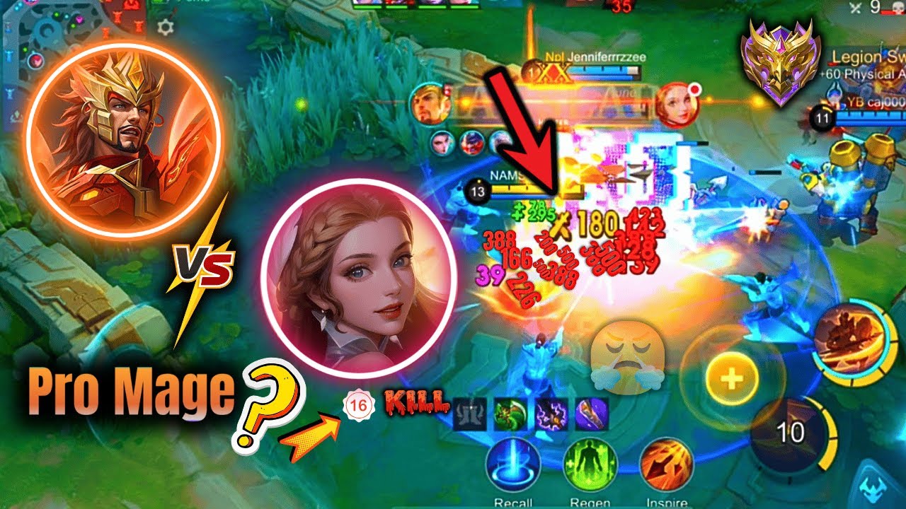 I FIND THIS PRO MAGE PLAYER🤯THEY THOUGHT IT WAS FREE WIN…!!🤡⚔️🔥