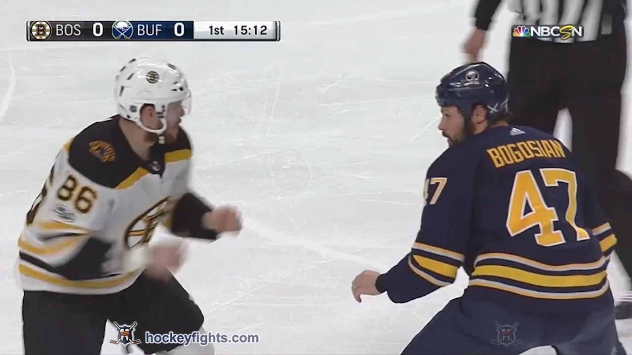 Kevan Miller vs Zach Bogosian Dec 19, 2017