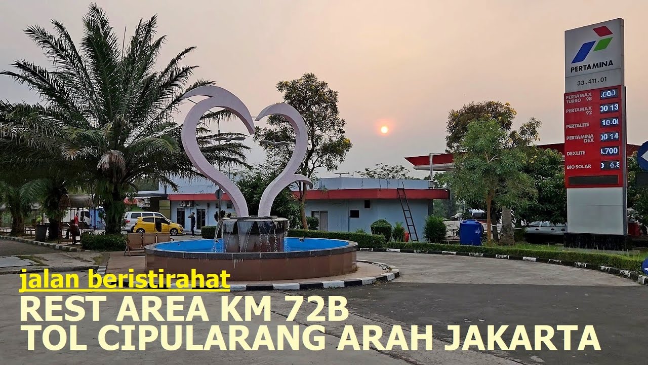 Walking Around Rest Area KM 72B - Tol Cipularang Bandung arah Jakarta ‼️