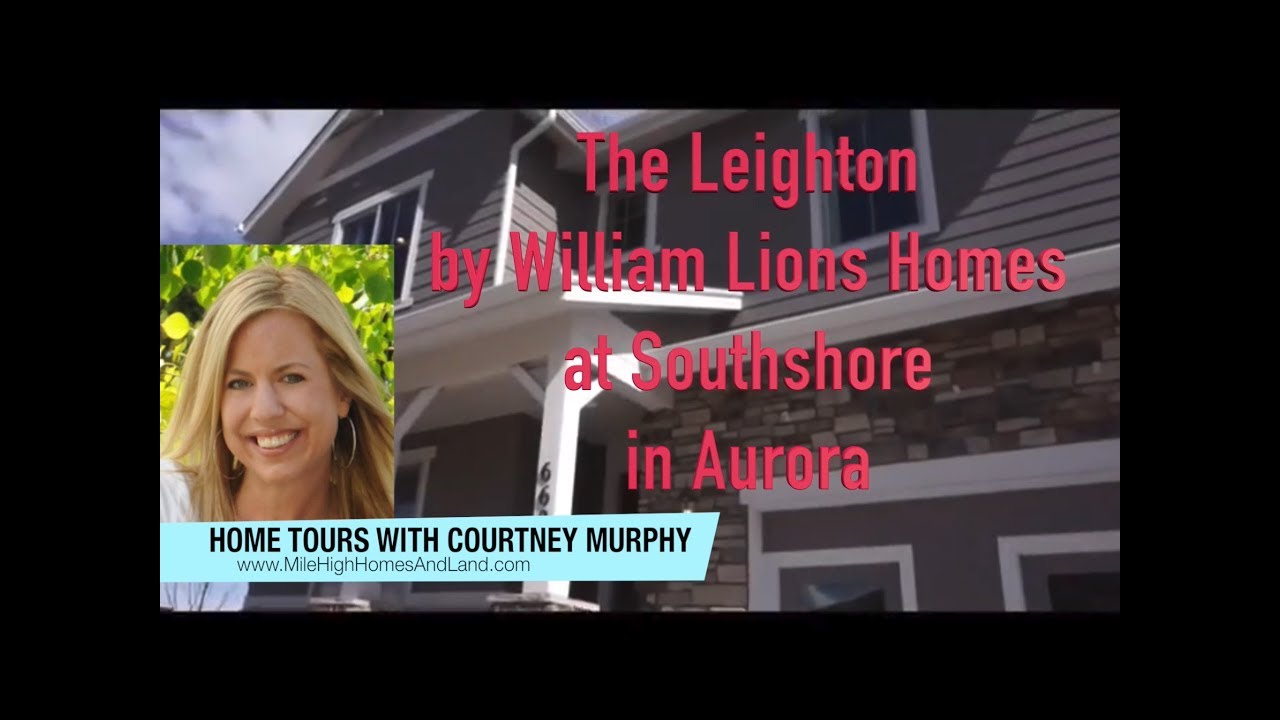 New Homes in Aurora Colorado - The Leighton Model by Village Homes at Southshore