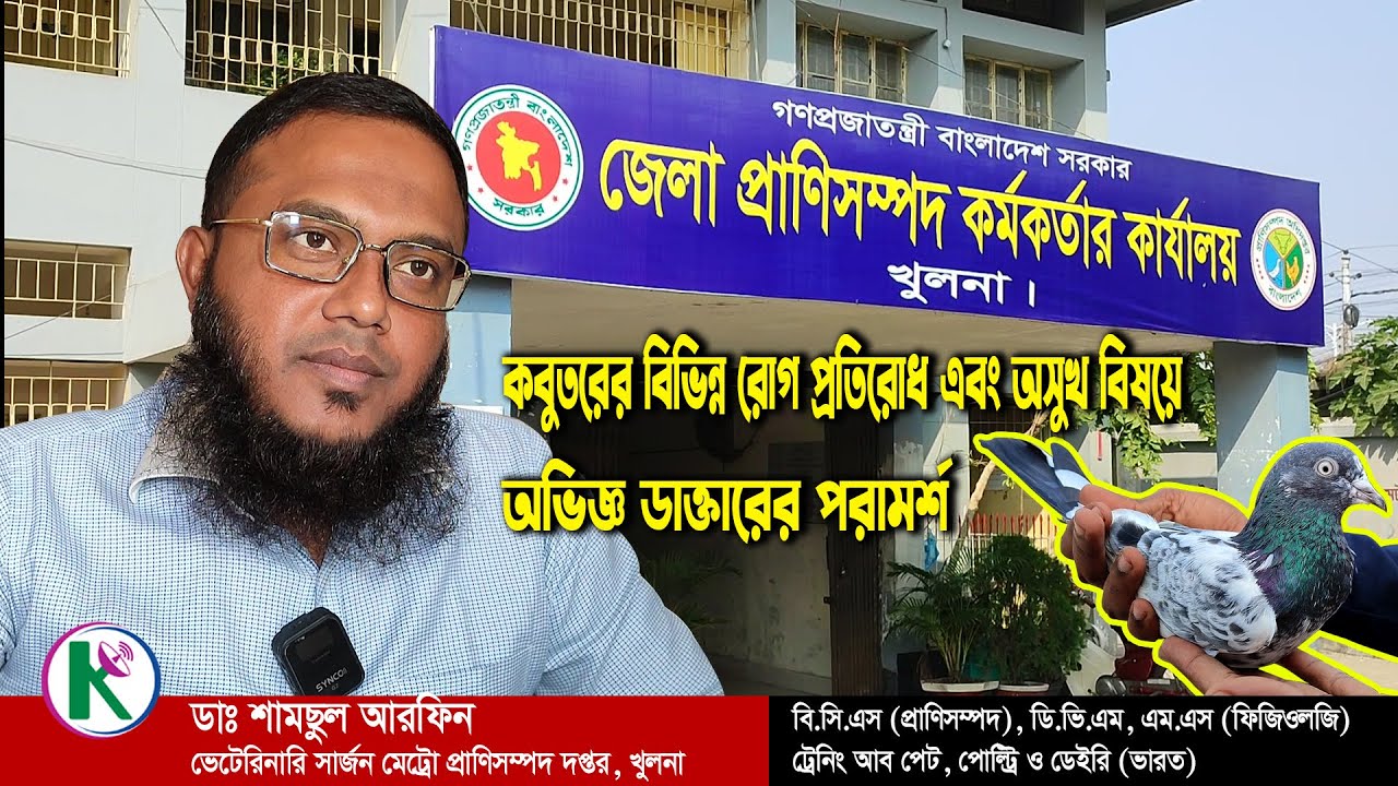 Pigeon Treatment ।। কবুতরের বিভিন্ন রোগ প্রতিরোধ এবং অসুখ বিষয়ক ভিডিও।। অভিজ্ঞ ডাক্তারের পরামর্শ