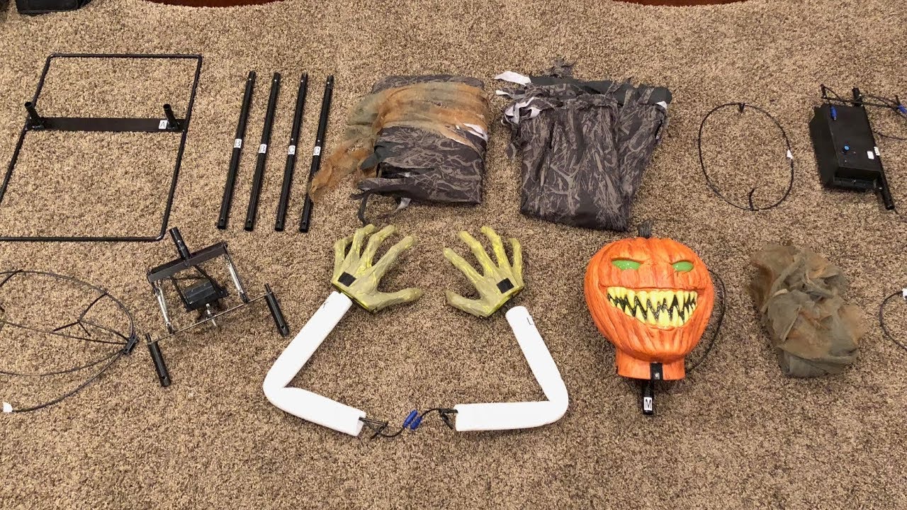 Instructional setup of Pumpkin Patch Prowler