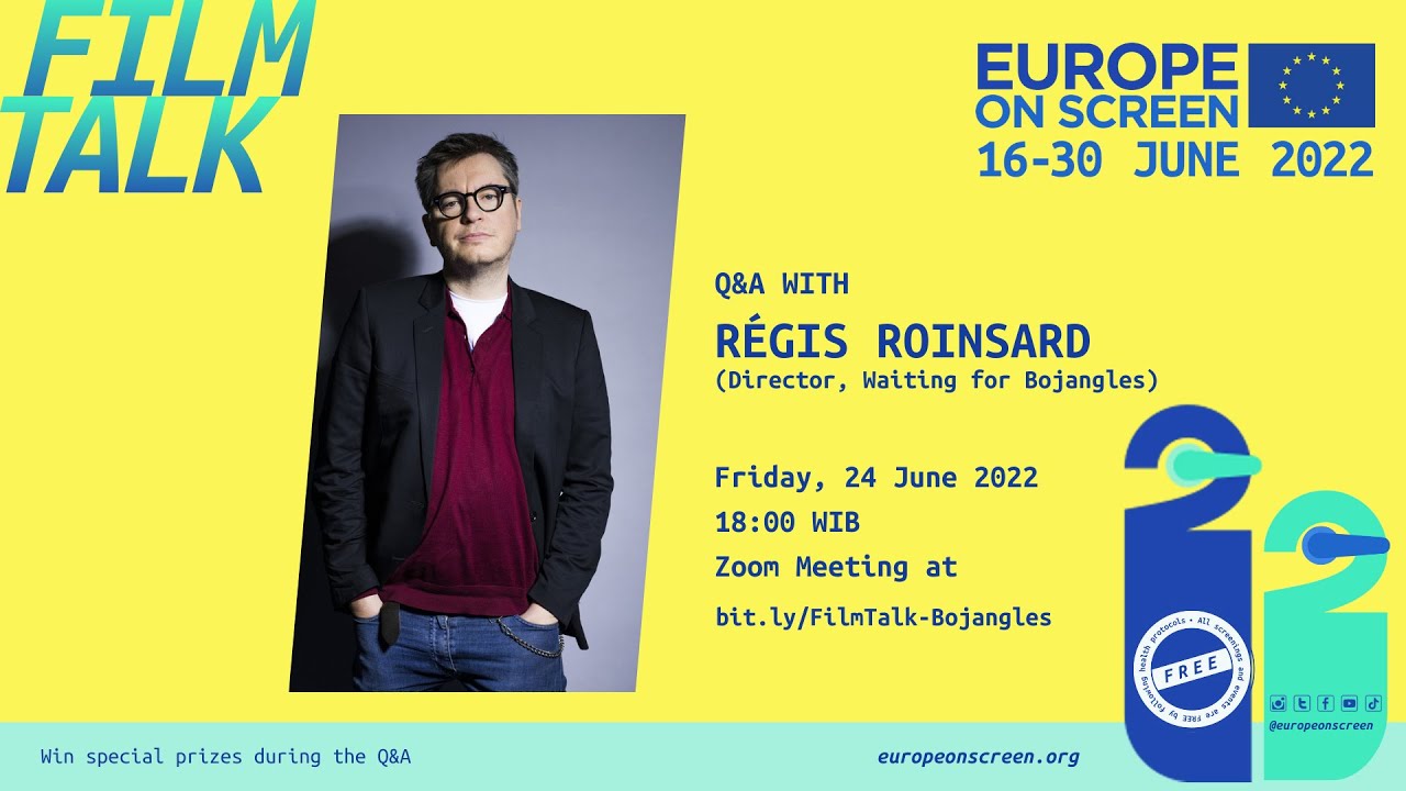 EoS 2022 - Film Talk with R&eacute;gis Roinsard, director of Waiting for Bojangles (France)