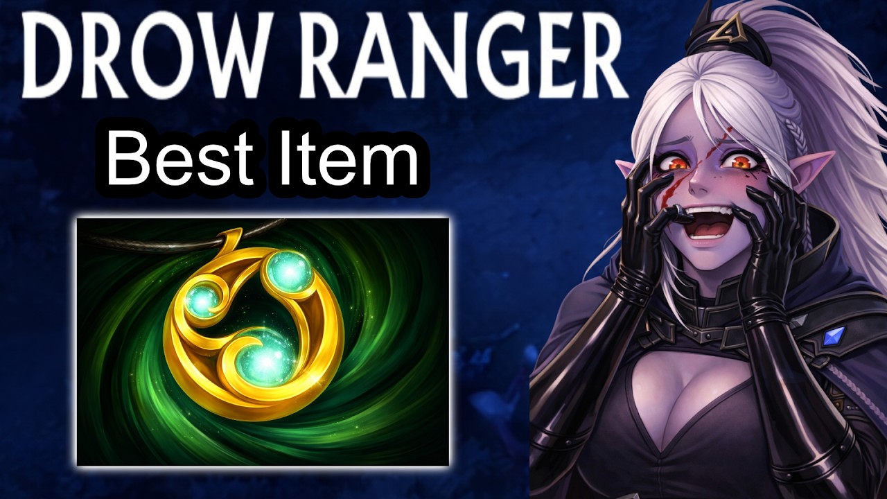 When You Became A Walking Bait - Drow Ranger POS 4 Support Build Dota 2