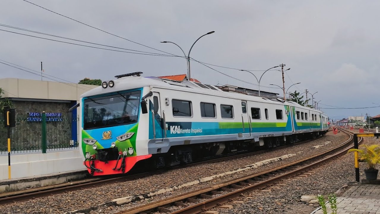 KERETA YANG JARANG KELUAR | Hunting Momen Kereta Inspeksi Lintas Utara