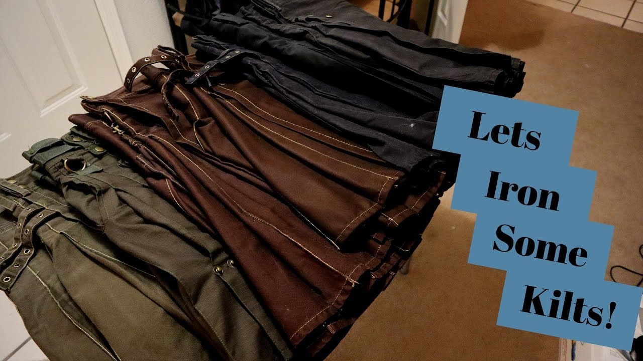 How to Iron a Kilt