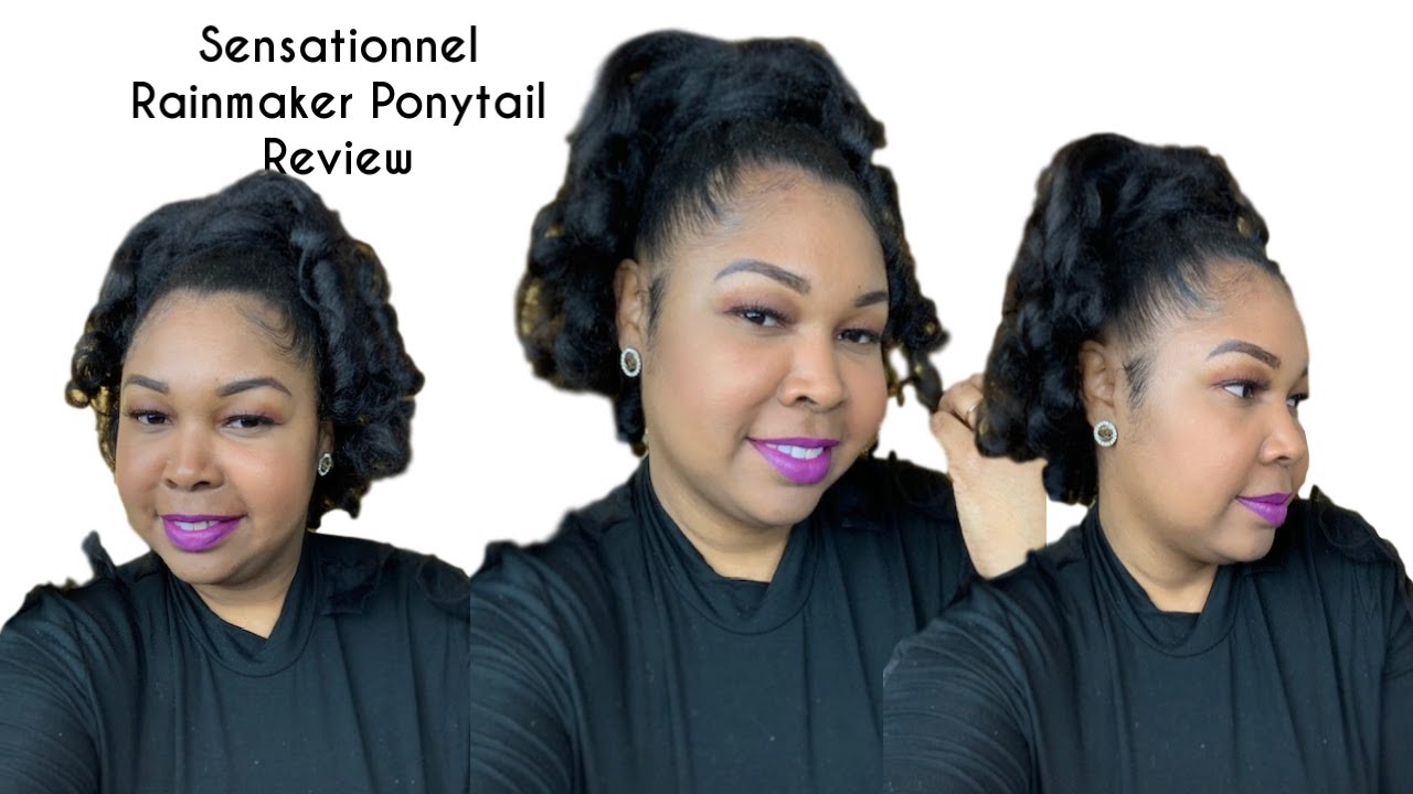 Sensationnel Rain Maker Ponytail Review