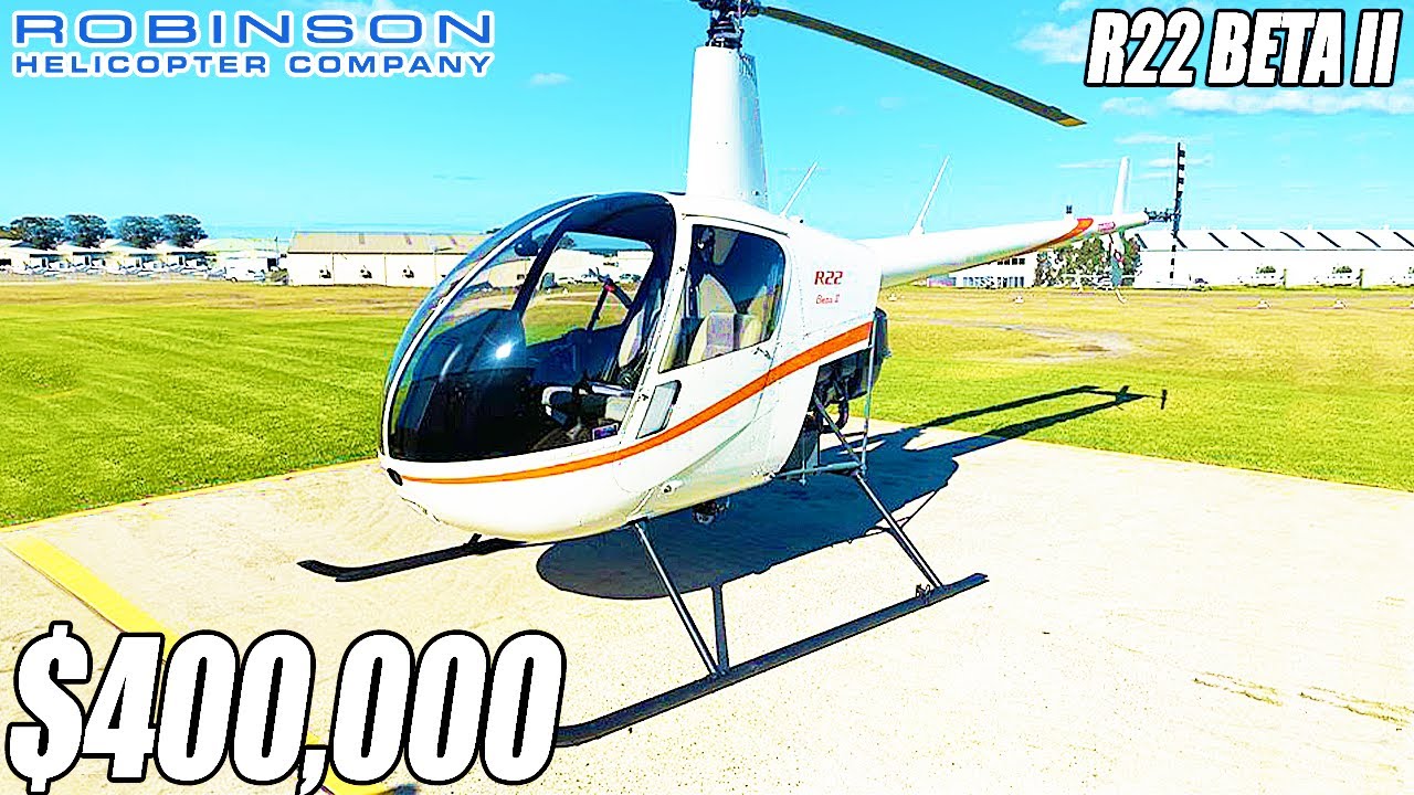 Wewnątrz Robinsona R22 Beta II za 400 000 dolar&oacute;w