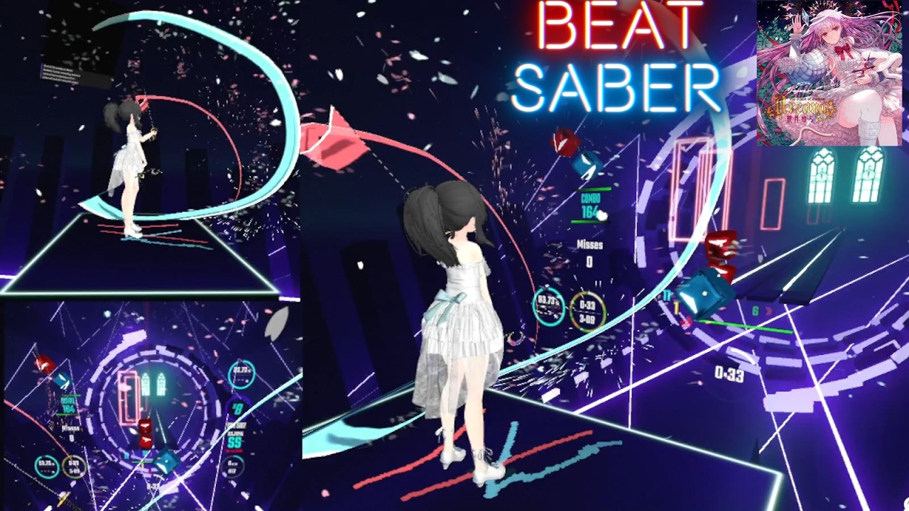 【ビートセイバー】【配信リクエスト】キューピット -  葉月ゆら (Expert) ／ Mapper Comyute