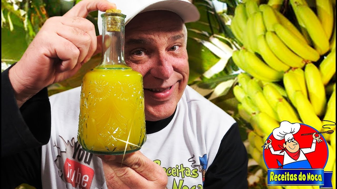 LICOR DE BANANA como fazer