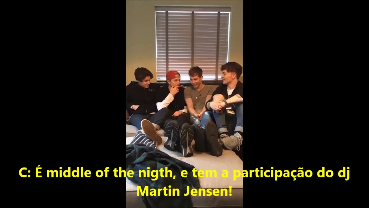 The Vamps facebook live 21/04/2017  Legendada PT-BR