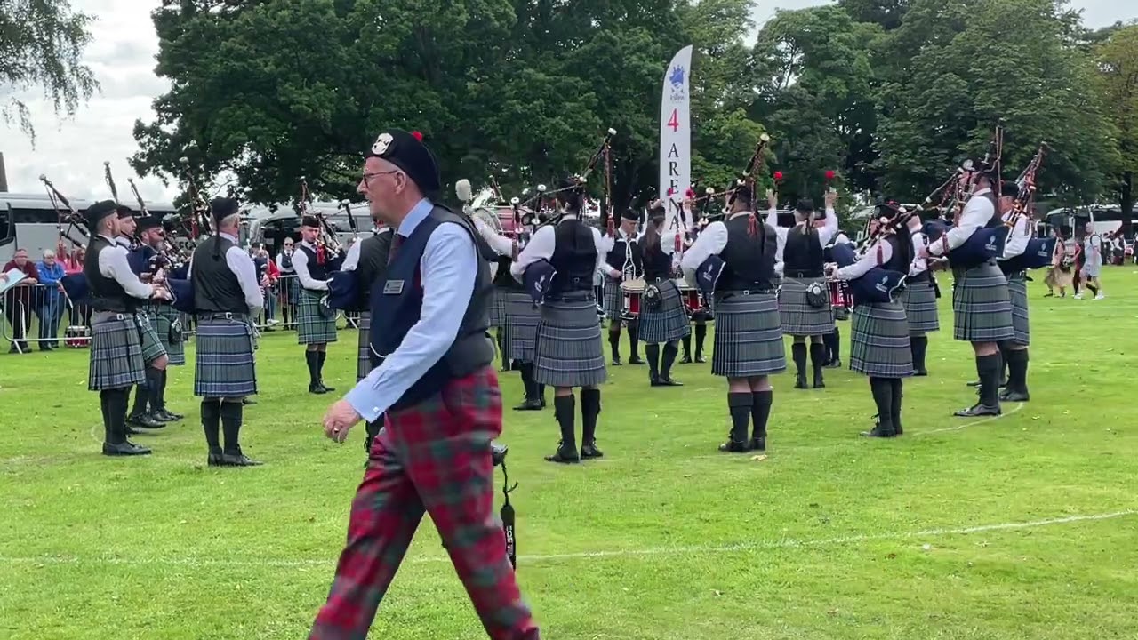 Wallacestone and District, Grade 3B - Scottish Pipe Band Championships 2024, Dumbarton