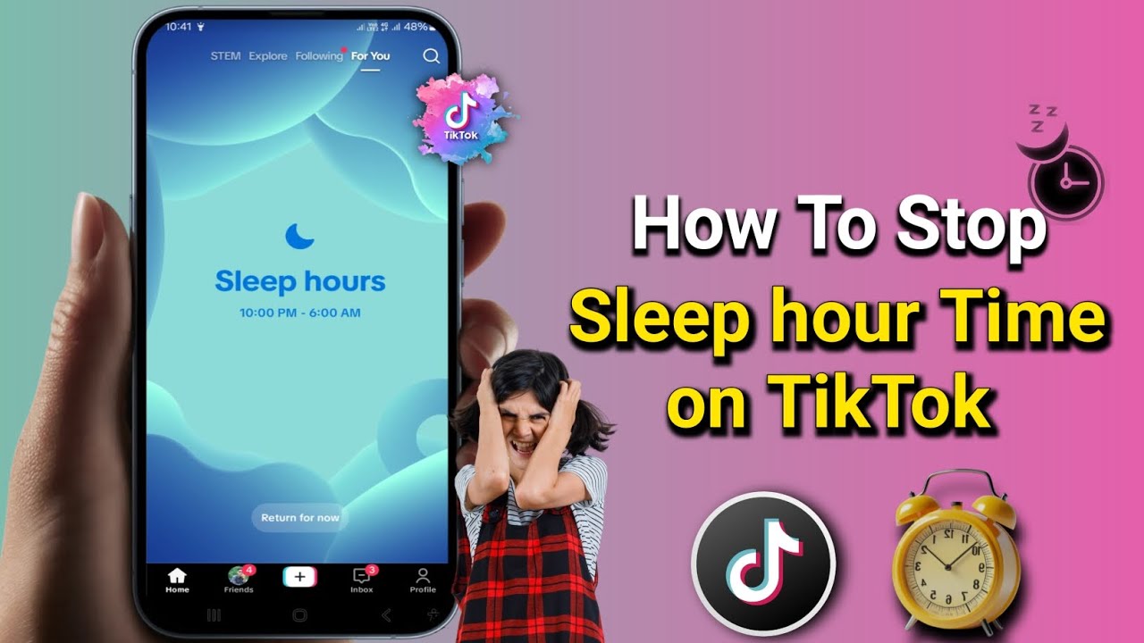 Как остановить время сна в TikTok | Остановить время сна в TikTok