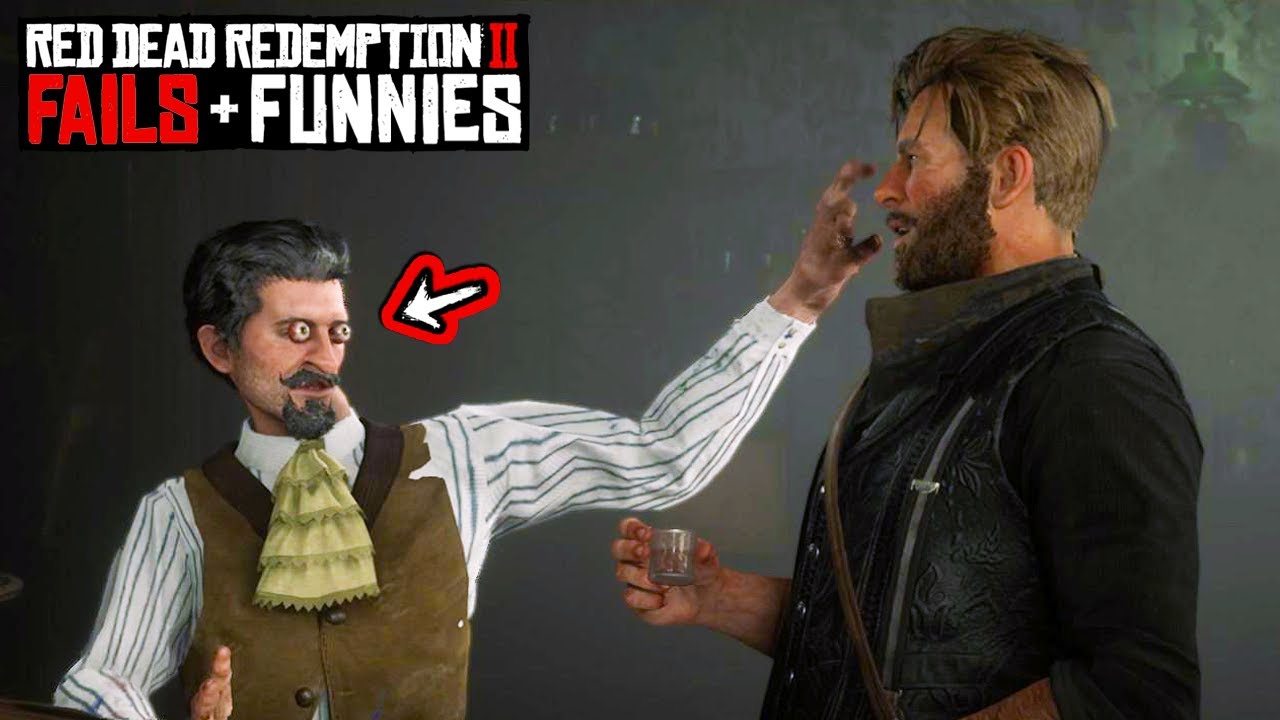 TOP 299 FAILS & FUNNIES in Red Dead Redemption 2!