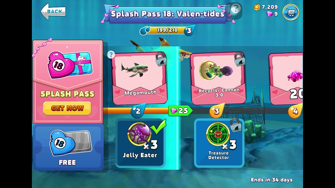 Hungry shark world, game hiu bertahan hidup