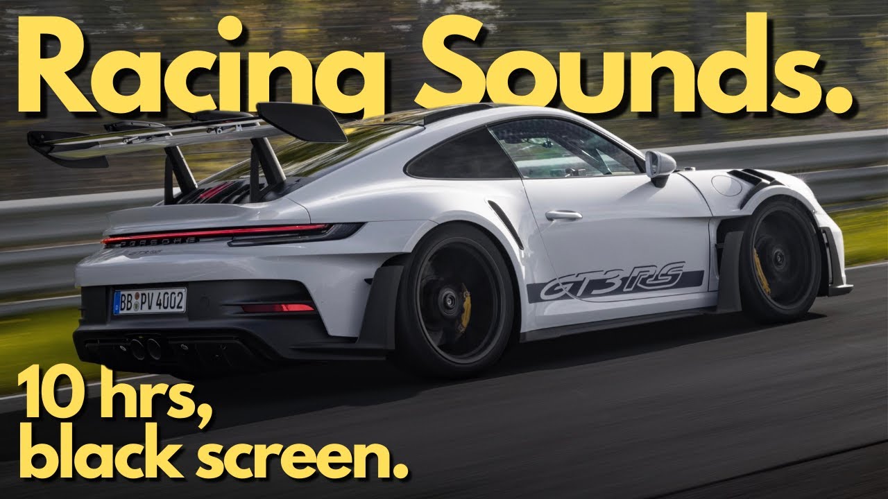 Porsche Engine Sound GT3 RS racing @ N&uuml;rburgring