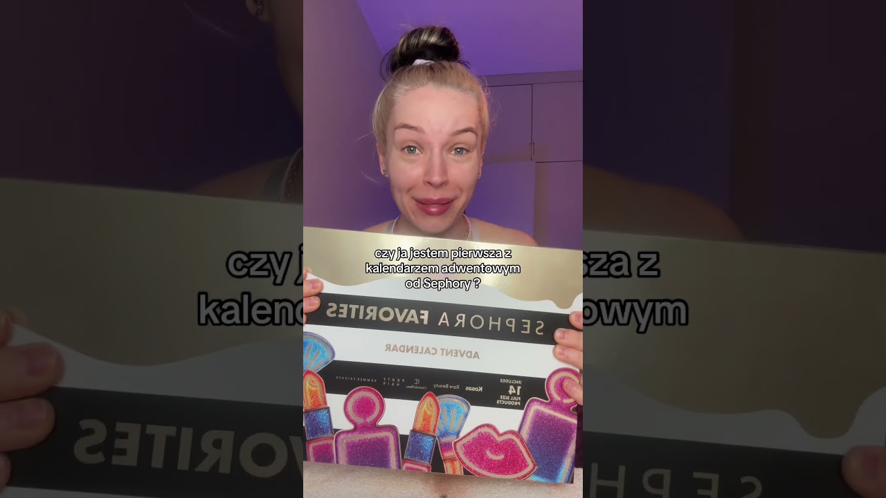 kalendarz adwentowy Sephora 2025 ! Czy ja jestem pierwsza ?