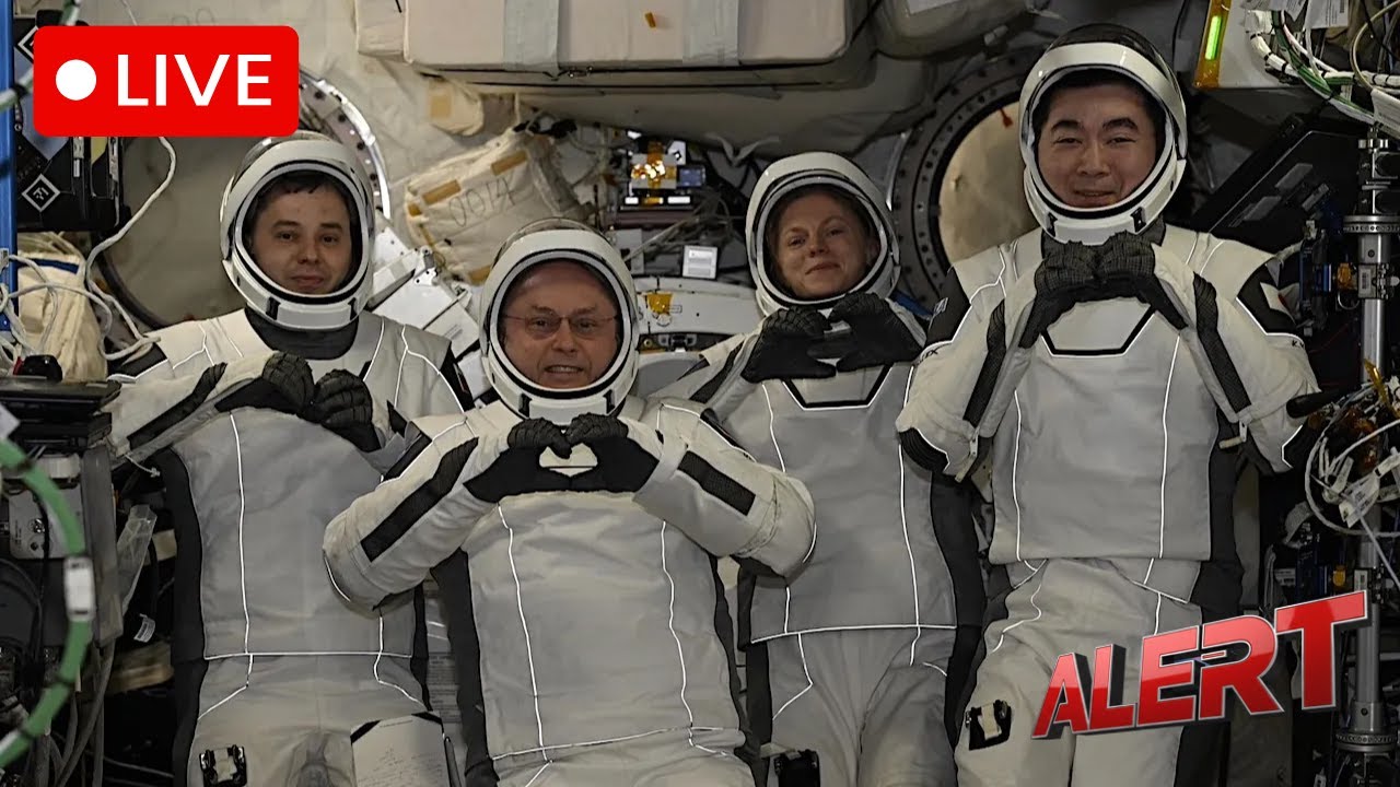 LIVE: Astronauts return to Earth after NASA medical evacuation from space station