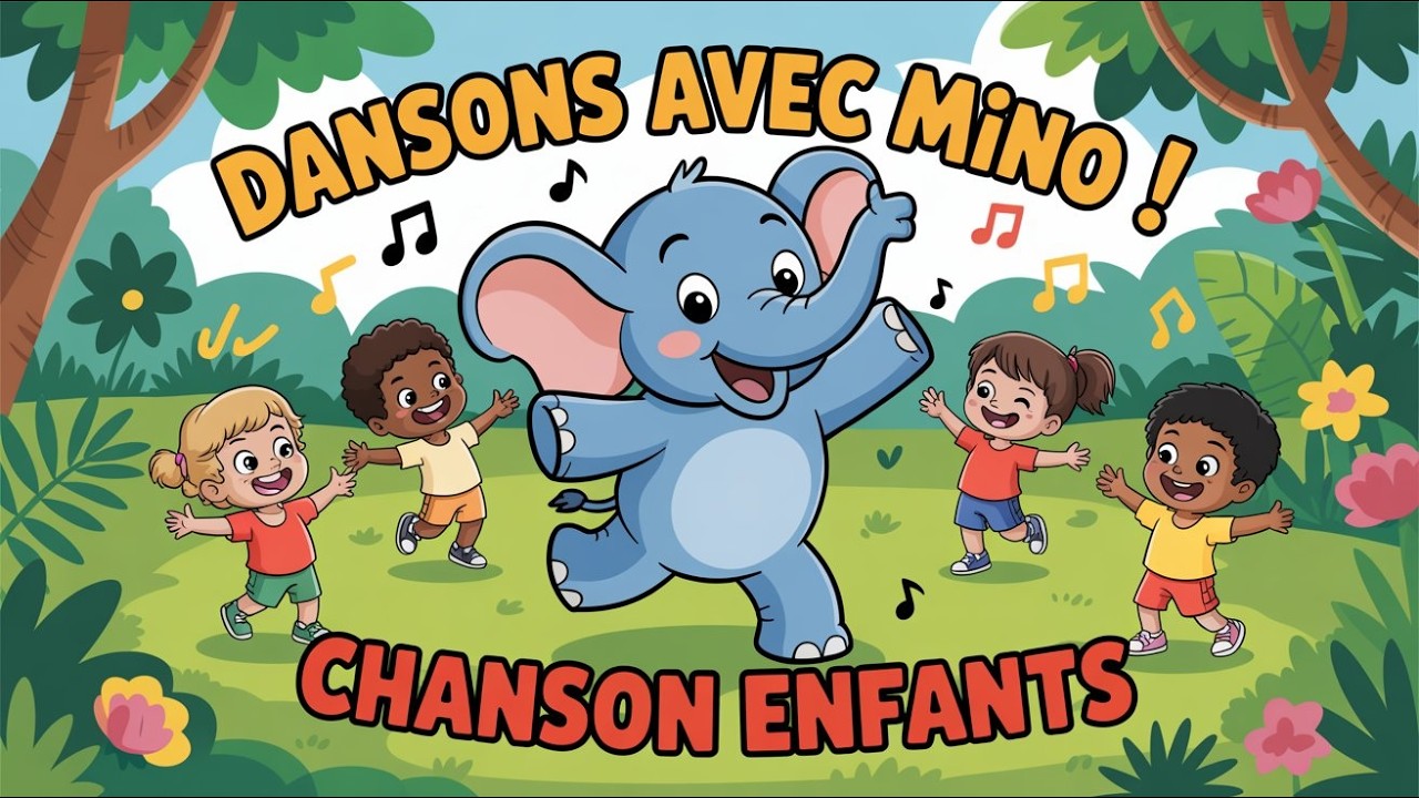 Chanson Mino complète 🎶 Apprendre à danser en s'amusant
