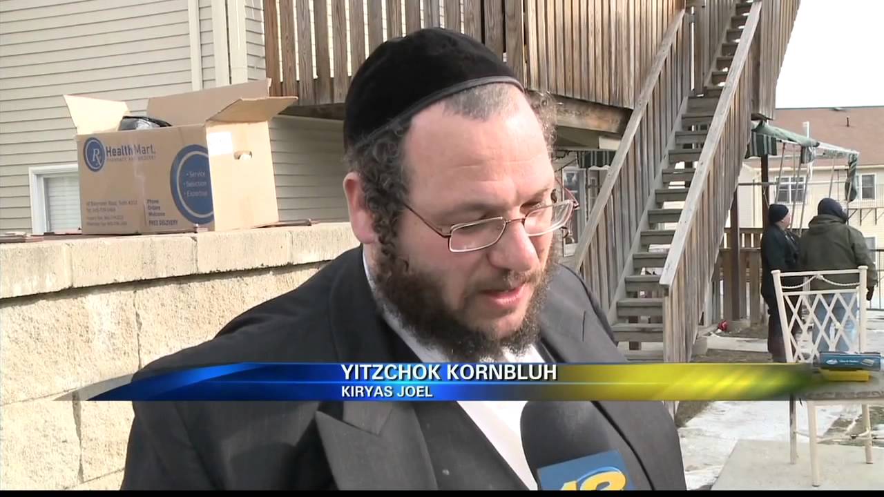 Crews Demolish Building Damaged By Fire In Kiryas Joel
