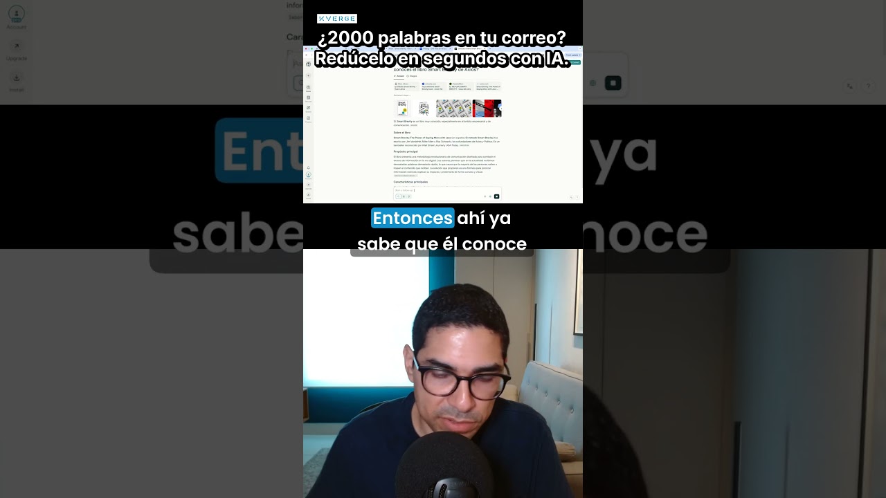 Convierte correos eternos en mensajes claros con IA