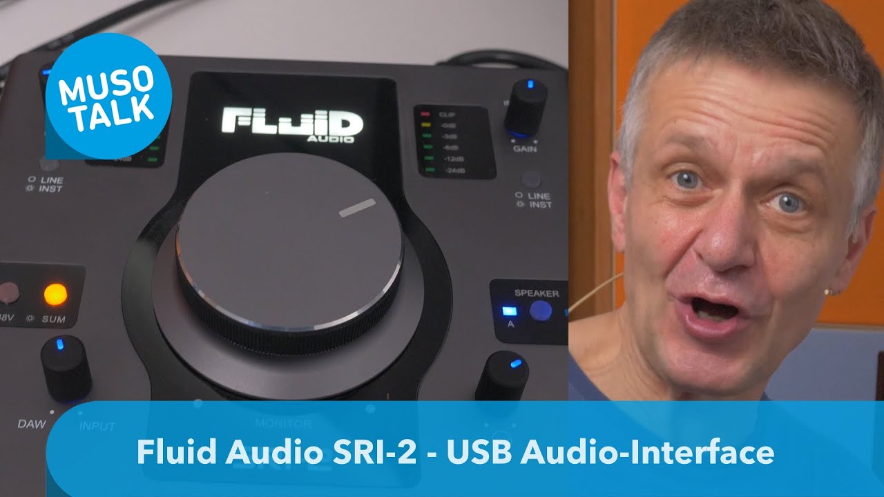 Das schönste USB Interface der Welt? Fluid Audio SRI-2 mit Monitor Controller