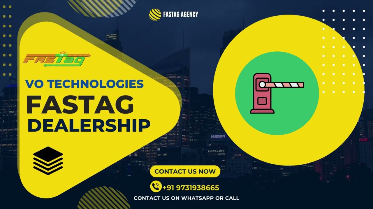 Free FASTag Agency Registration | FASTag Dealership | VO Technologies