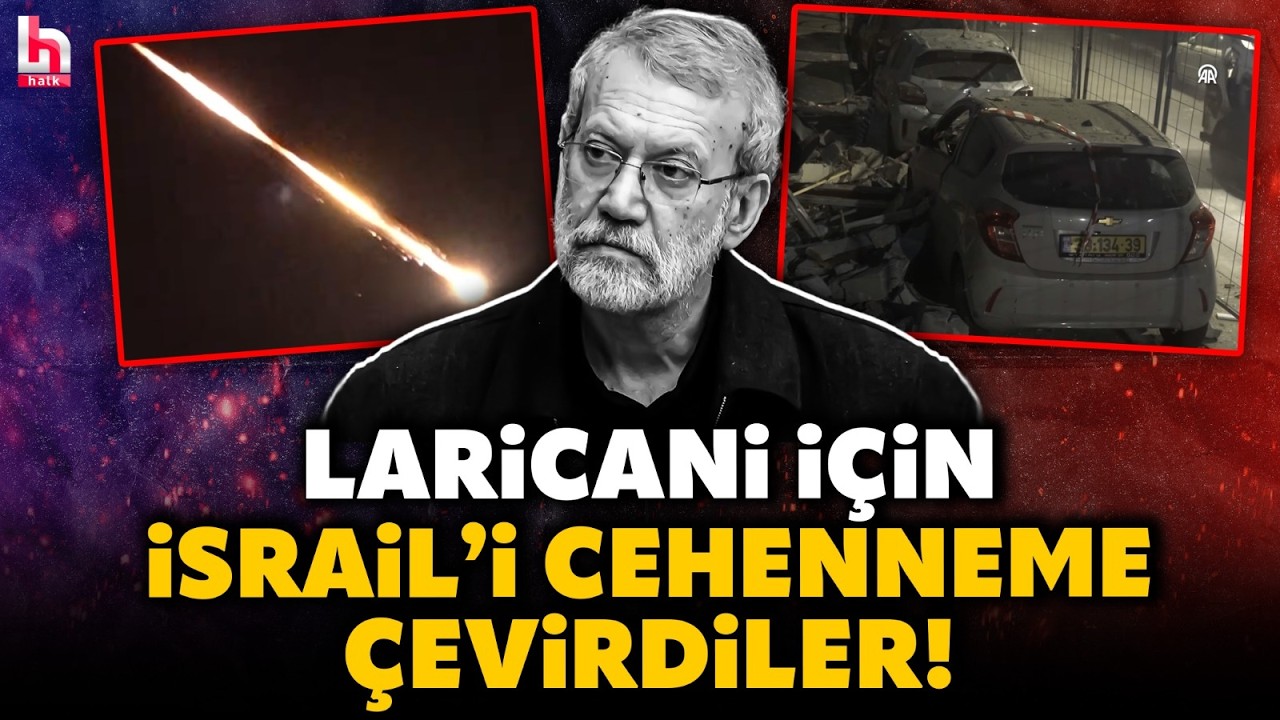 İsrail dün Ali Laricani'yi öldürdü: İran, en gelişmiş füzelerini ateşledi: İsrail cehennemi yaşadı!