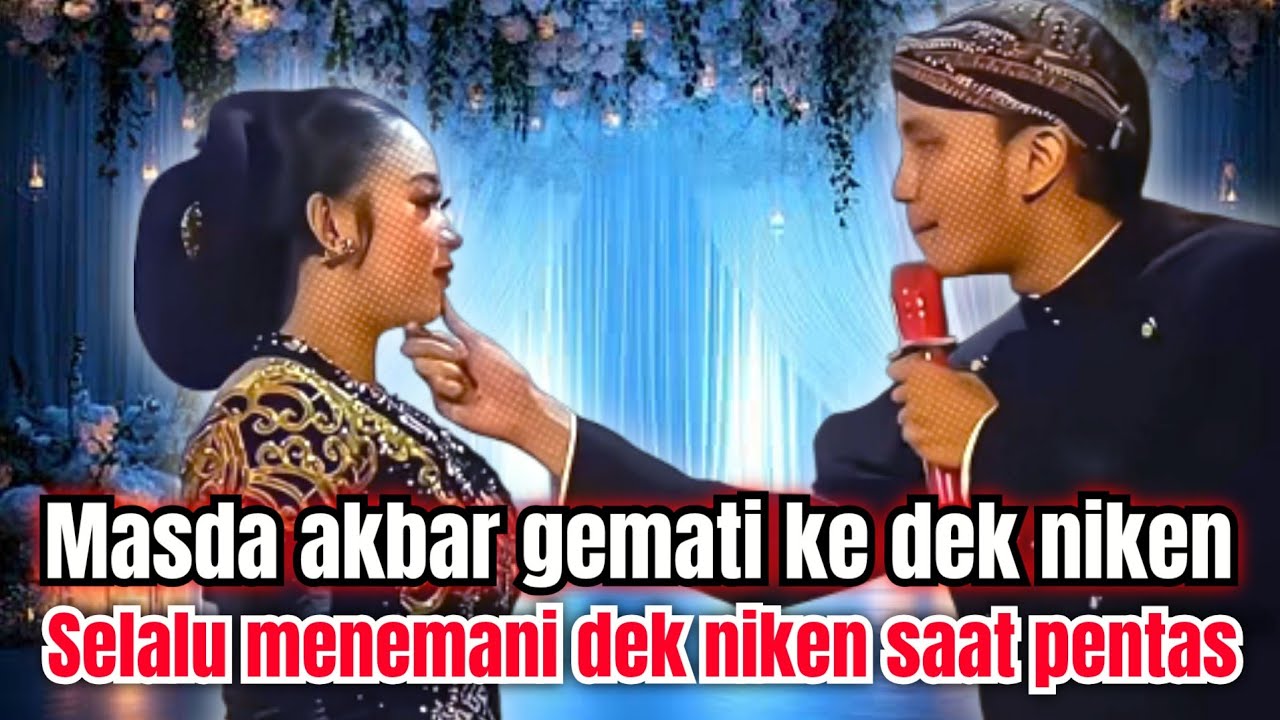 MASDA AKBAR GEMATI MENDAMPINGI DEK NIKEN SAAT PENTAS KALAUK JODOH HATI TAK KAN TERGANTI KAN