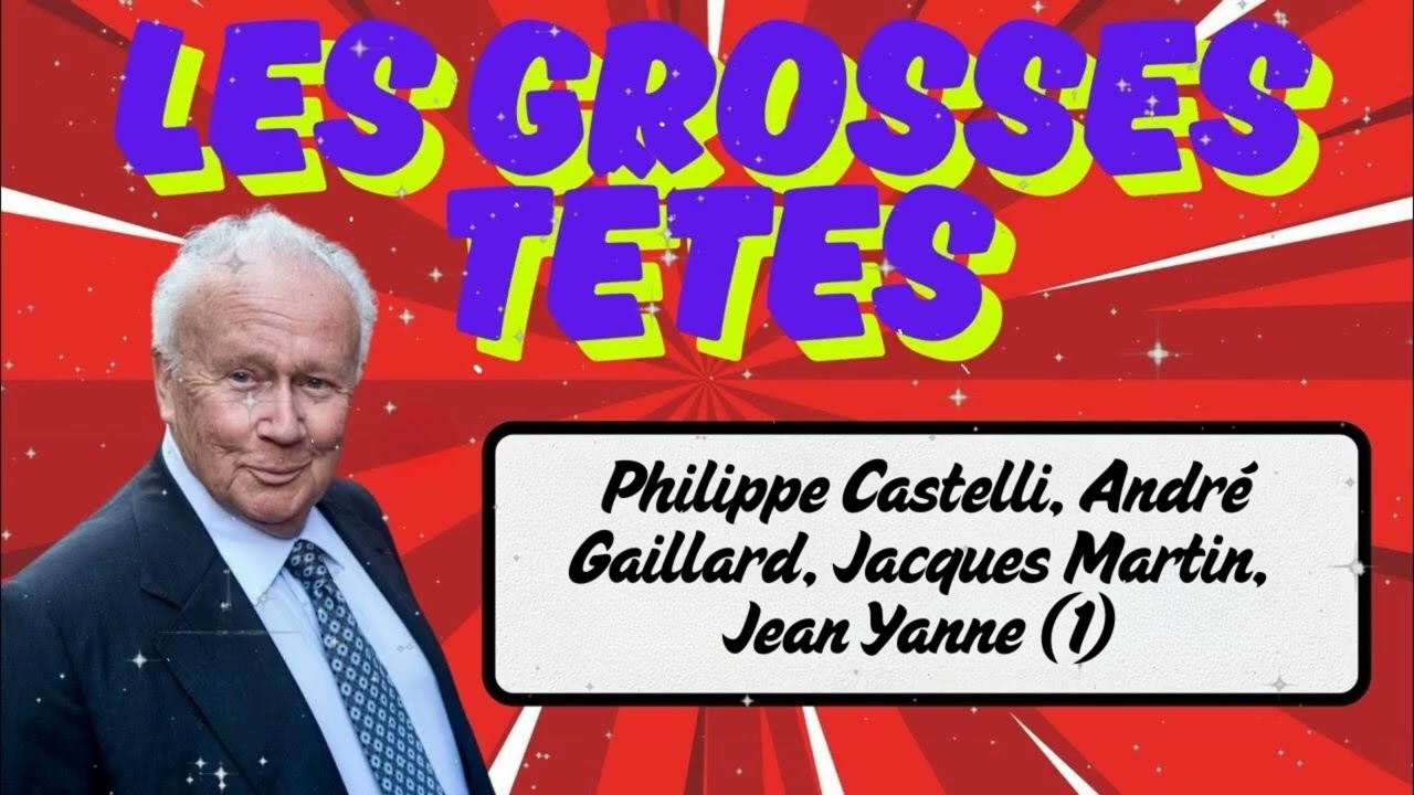 1982 - Philippe Bouvard, Philippe Castelli, André Gaillard, Jacques Martin, Jean Yanne (1)