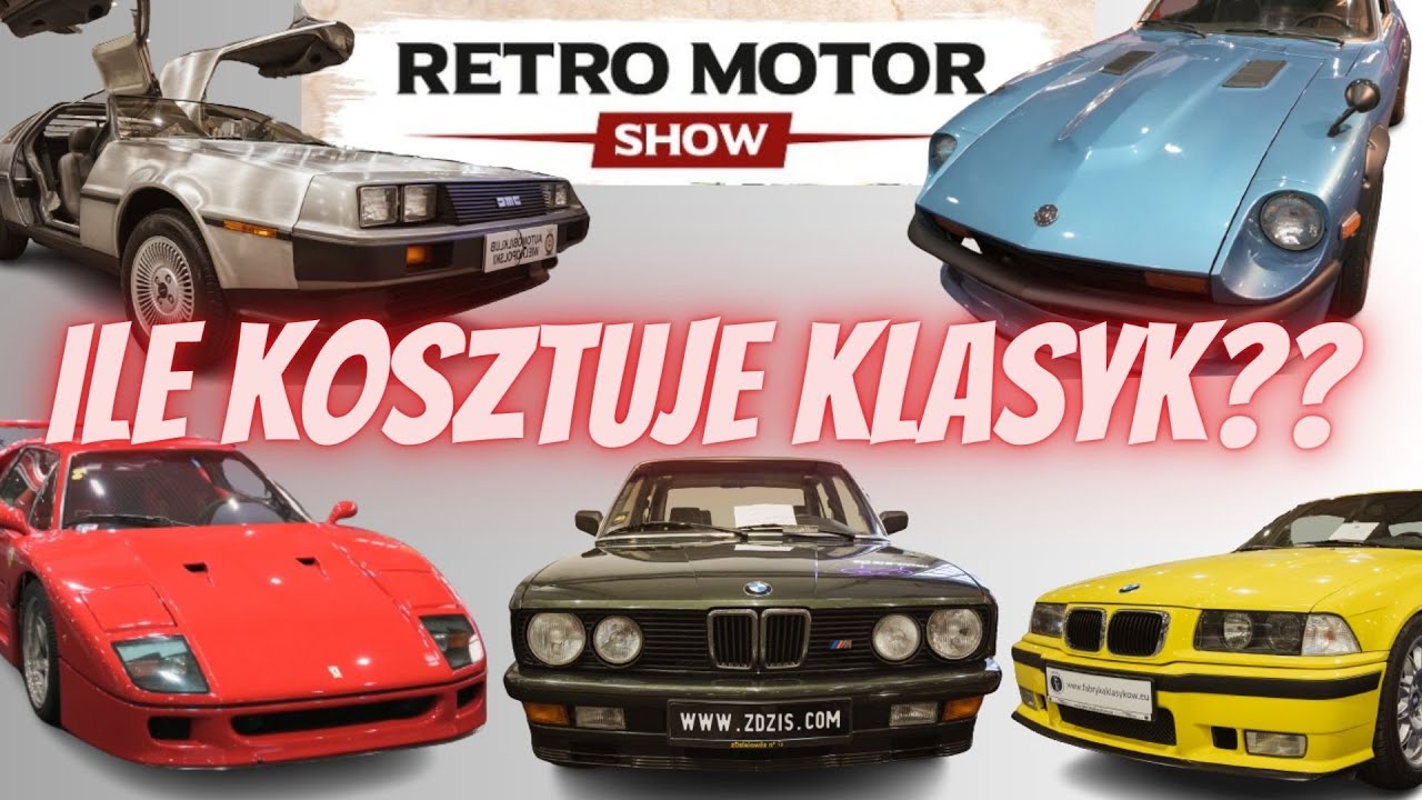 Ile kosztują klasyki i co drożeje najszybciej? Relacja z RETRO MOTOR SHOW 2023