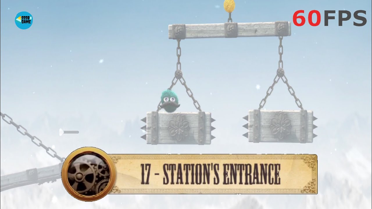 Leo's Fortune: Level 17 (Station’s Entrance) - 3 STARS + Secret Gold Cog , iOS/Android Walkthrough