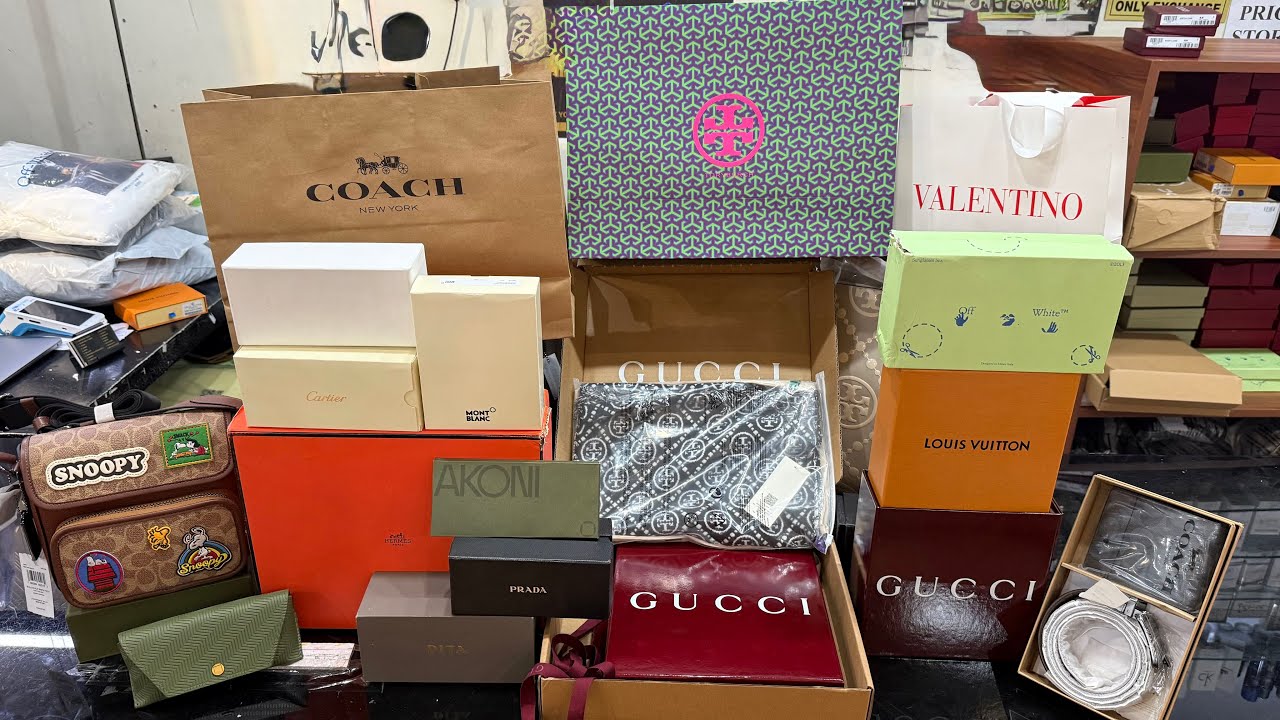 ECF is back || High end luxury clothes shoes accessories || All International brands || Super luxury