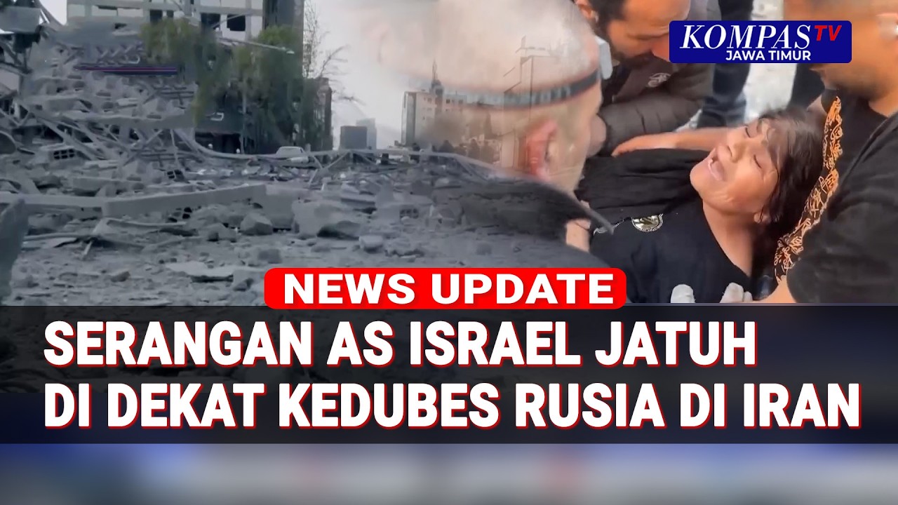 Kepanikan Warga Sipil di Teheran Saat Serangan AS-Israel Jatuh Dekat Kedubes Rusia