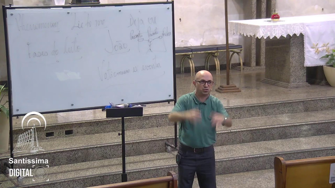 AULA 123 - CURSO BÍBLICO - A TUA PALAVRA, SENHOR - APRESENTAÇÃO, PADRE ROMEU LEITE IZIDÓRIO