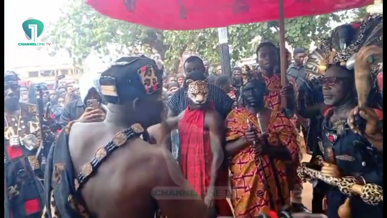Mourners Gather in Asante Mampong for One-Week Rites of Late Mamponghene | Channel One News